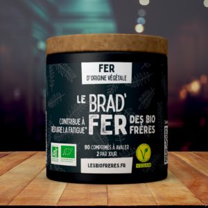 brad'fer, le fer vegan d’origine naturelle des bio frères